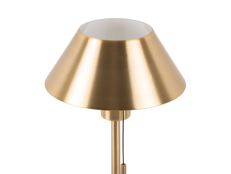 Gouden retro bureaulamp