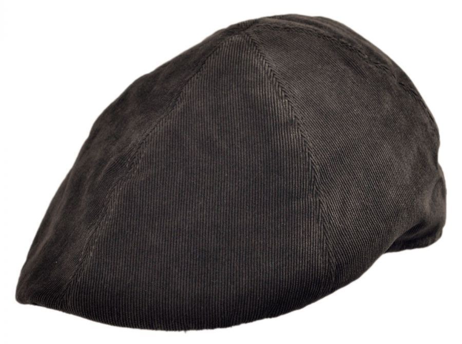 Jaxon Hats Corduroy Duckbill Flat Cap