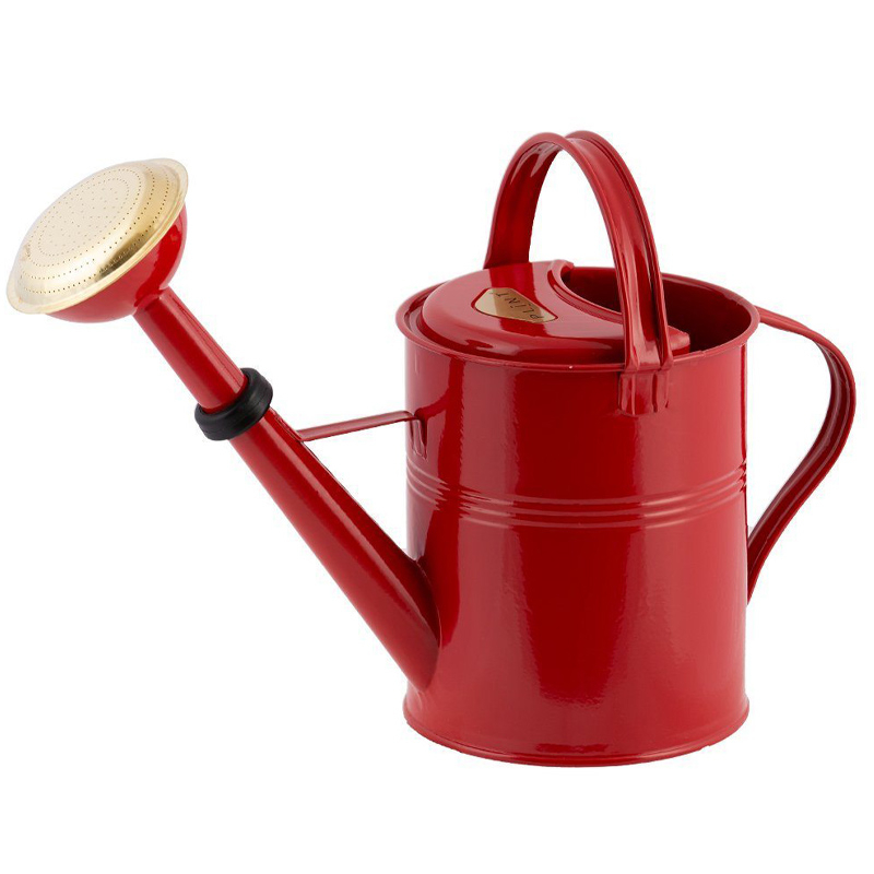 Retro gieter 5 liter rood