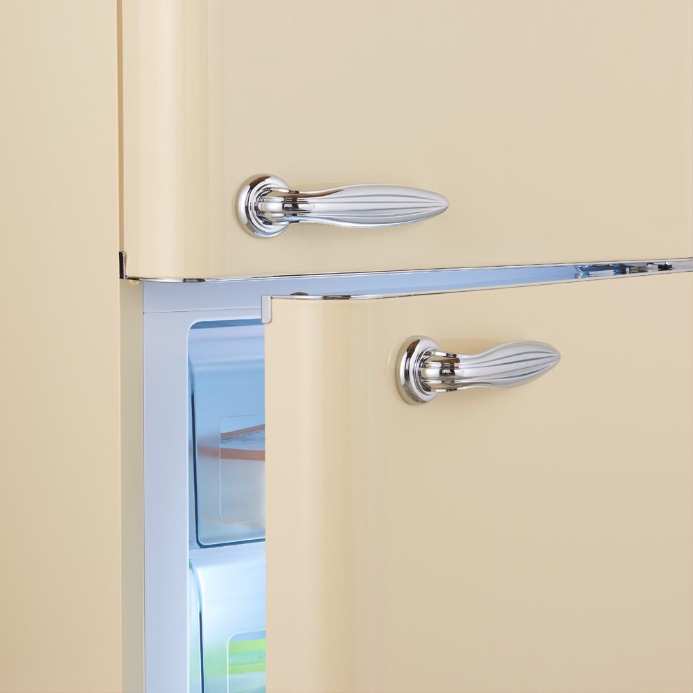 Schneider SCCB 250 V Retro Koelkast Creme