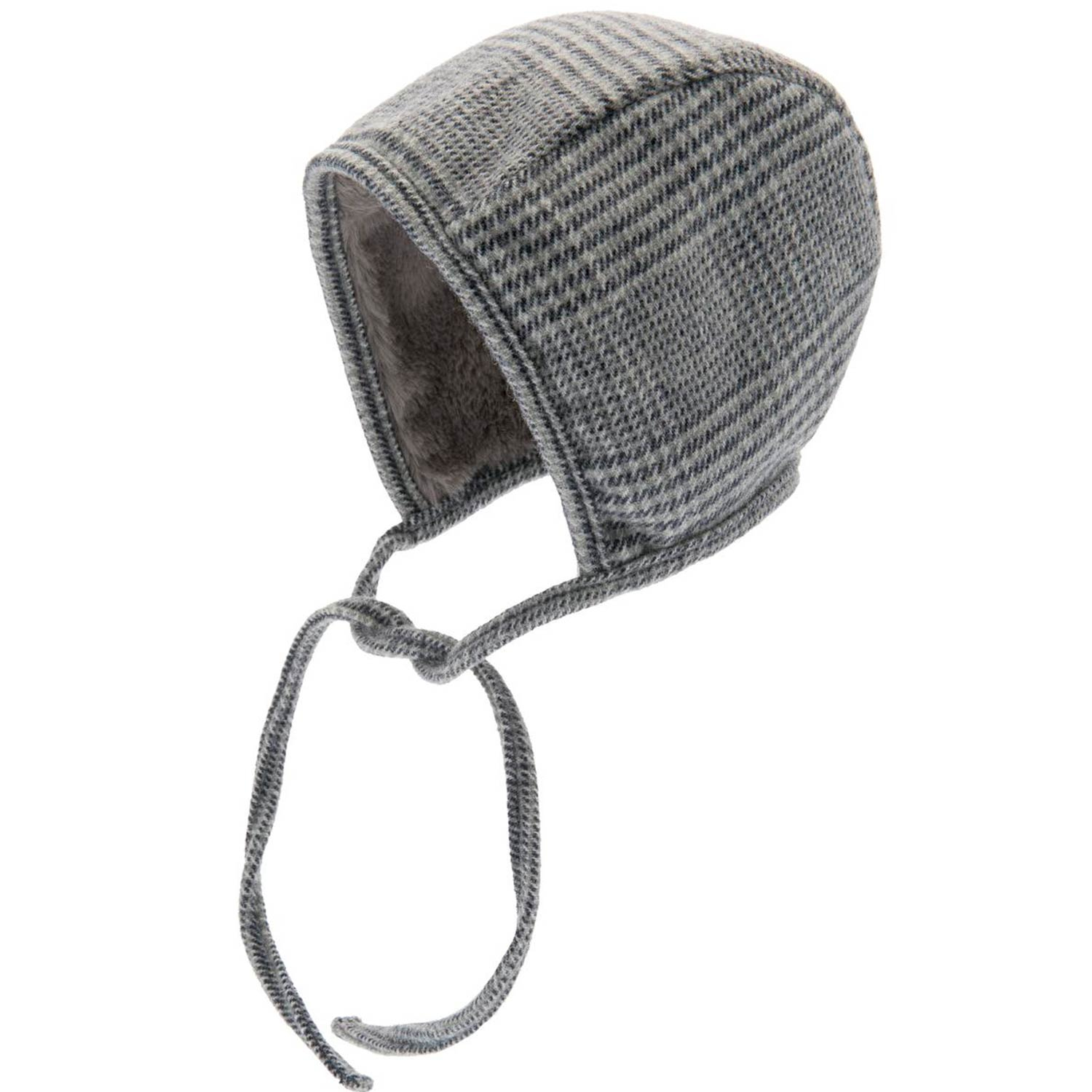 CTH Mini Esther Jr Babymuts Glencheck Grijs