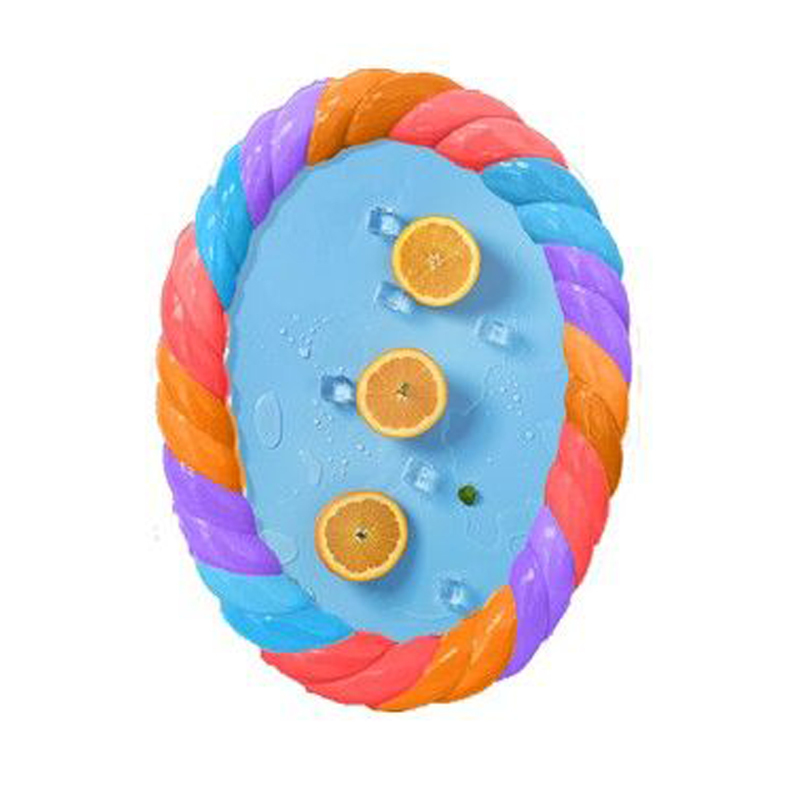 Retro woondecoratie met kleurrijk zomers design