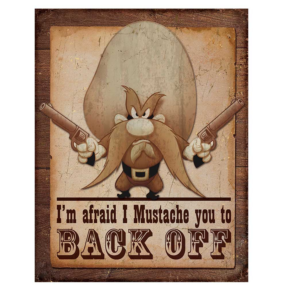 Metalen retro bord - Yosemite Sam