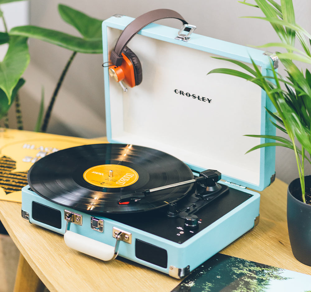 Crosley Cruiser Deluxe Platenspeler Turquoise