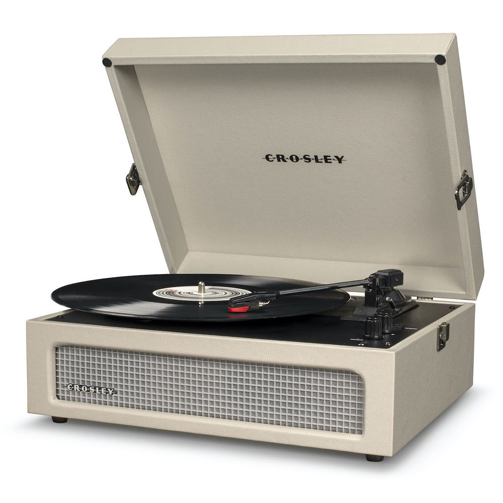 Crosley Voyager Retro Platenspeler Dune - Met 2-way bluetooth