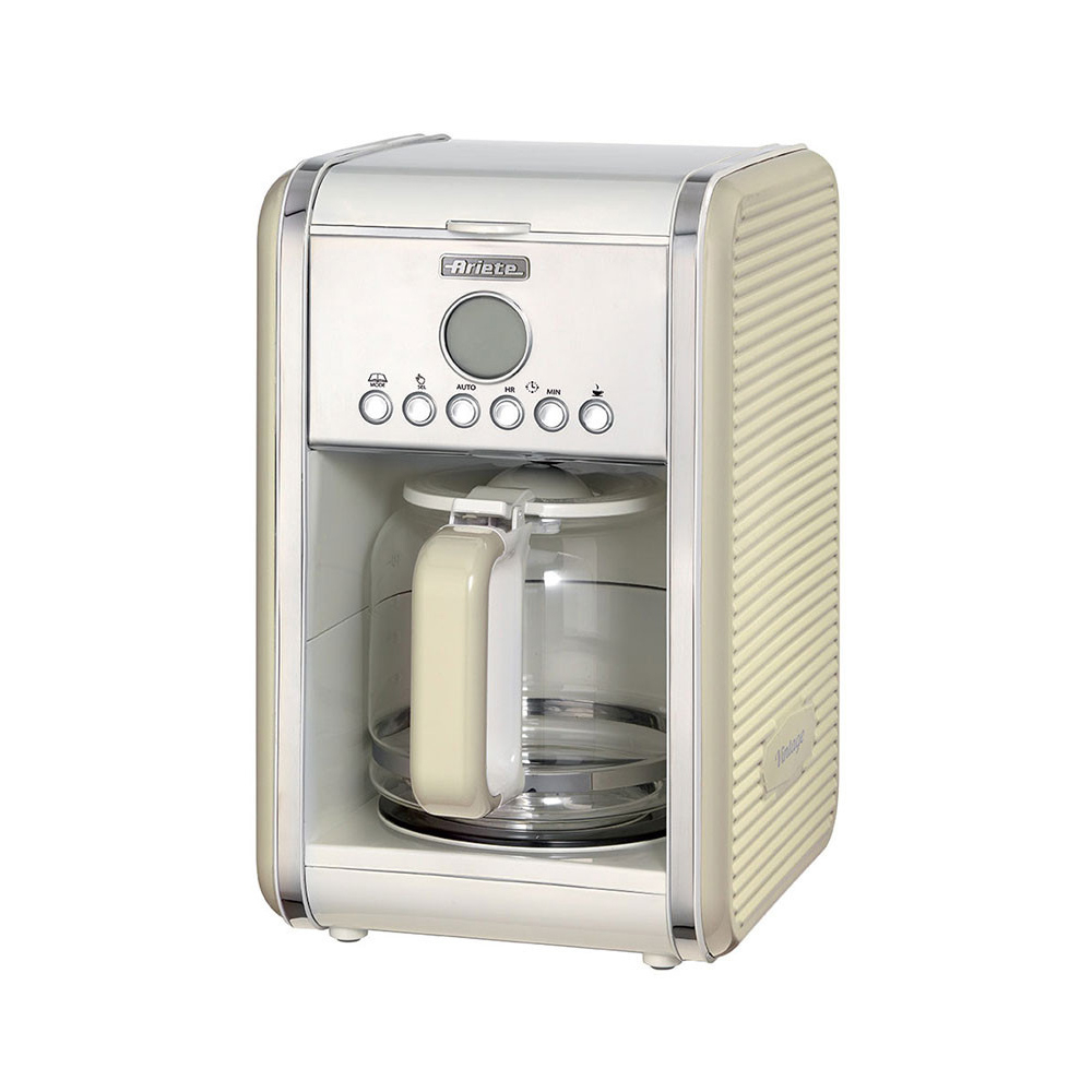 Ariete retro koffiezetapparaat 1.7 L beige