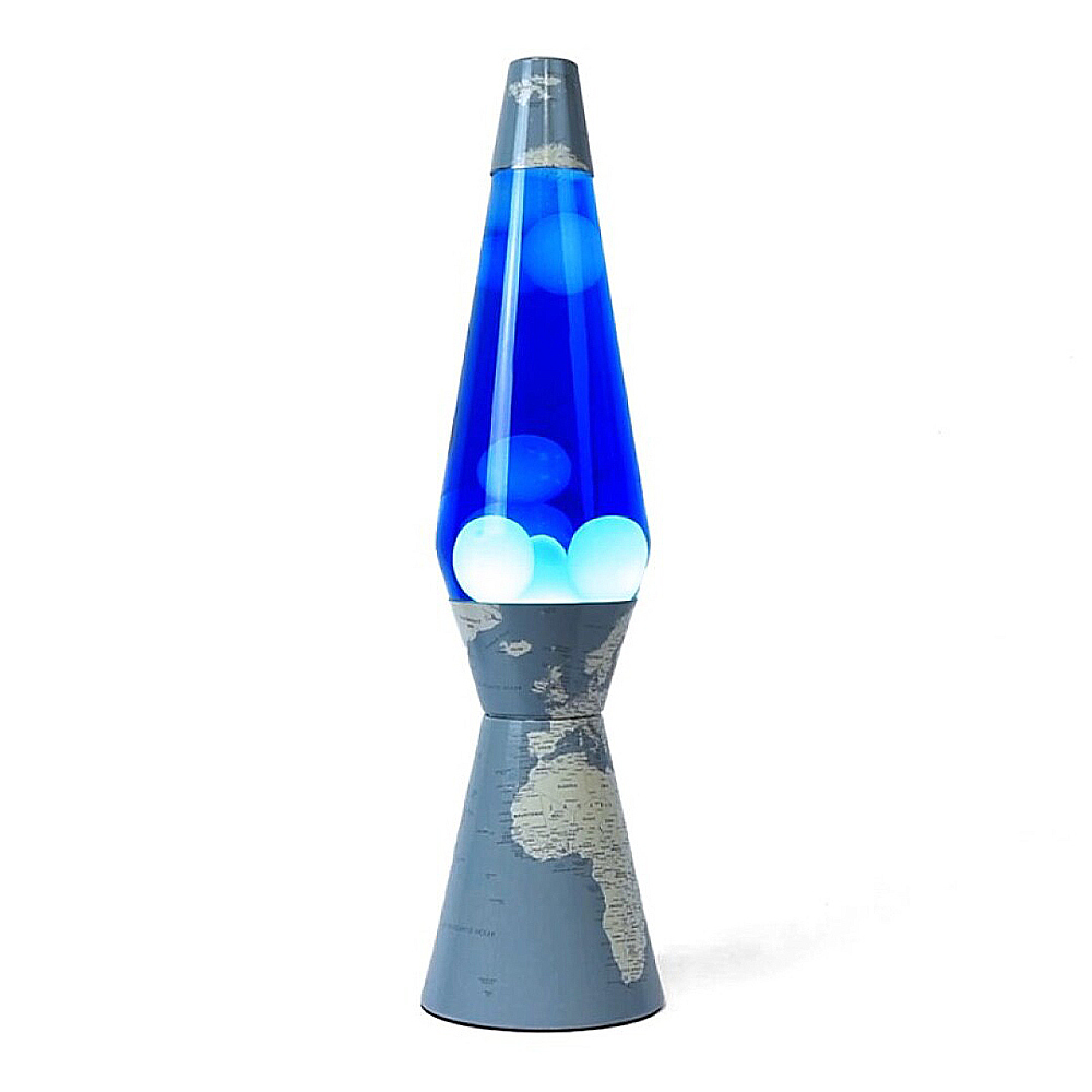 Fisura retro lavalamp - bullet blue lava
