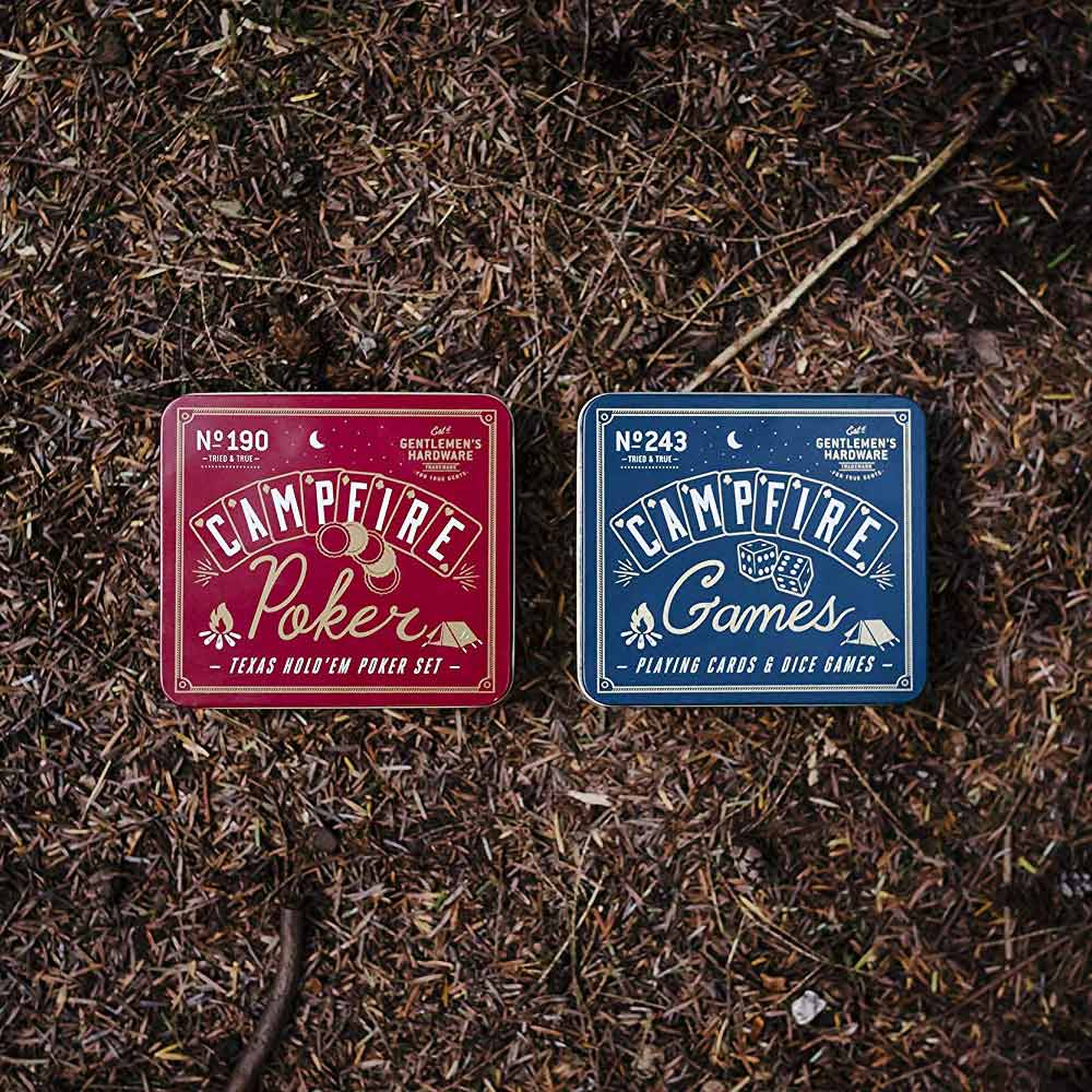 Retro kampvuur games dobbel & kaartspel