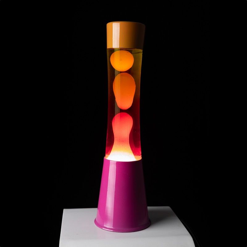 Fisura lavalamp tower rose en oranje gradient