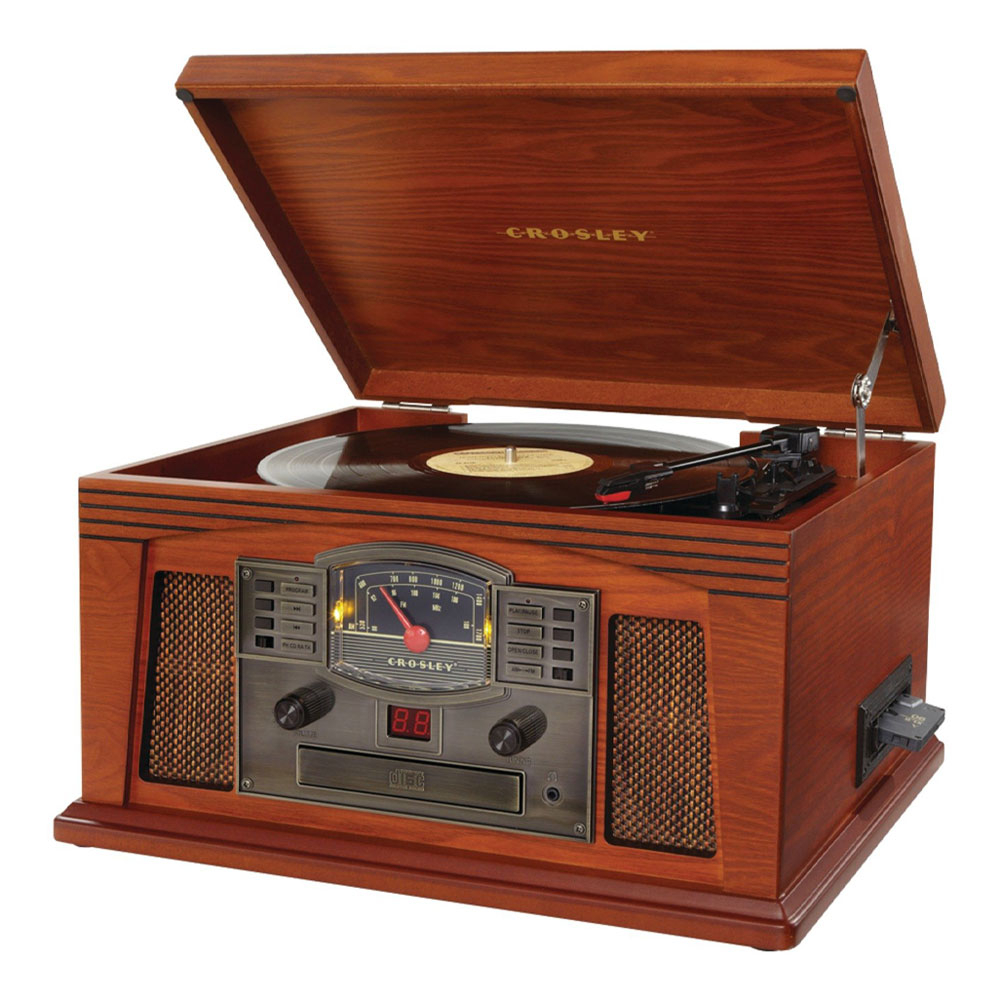 Crosley Lancaster Retro Platenspeler 5-in-1 Bruin