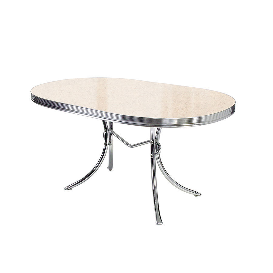 Bel Air Retro Eettafel TO-26 Antique White