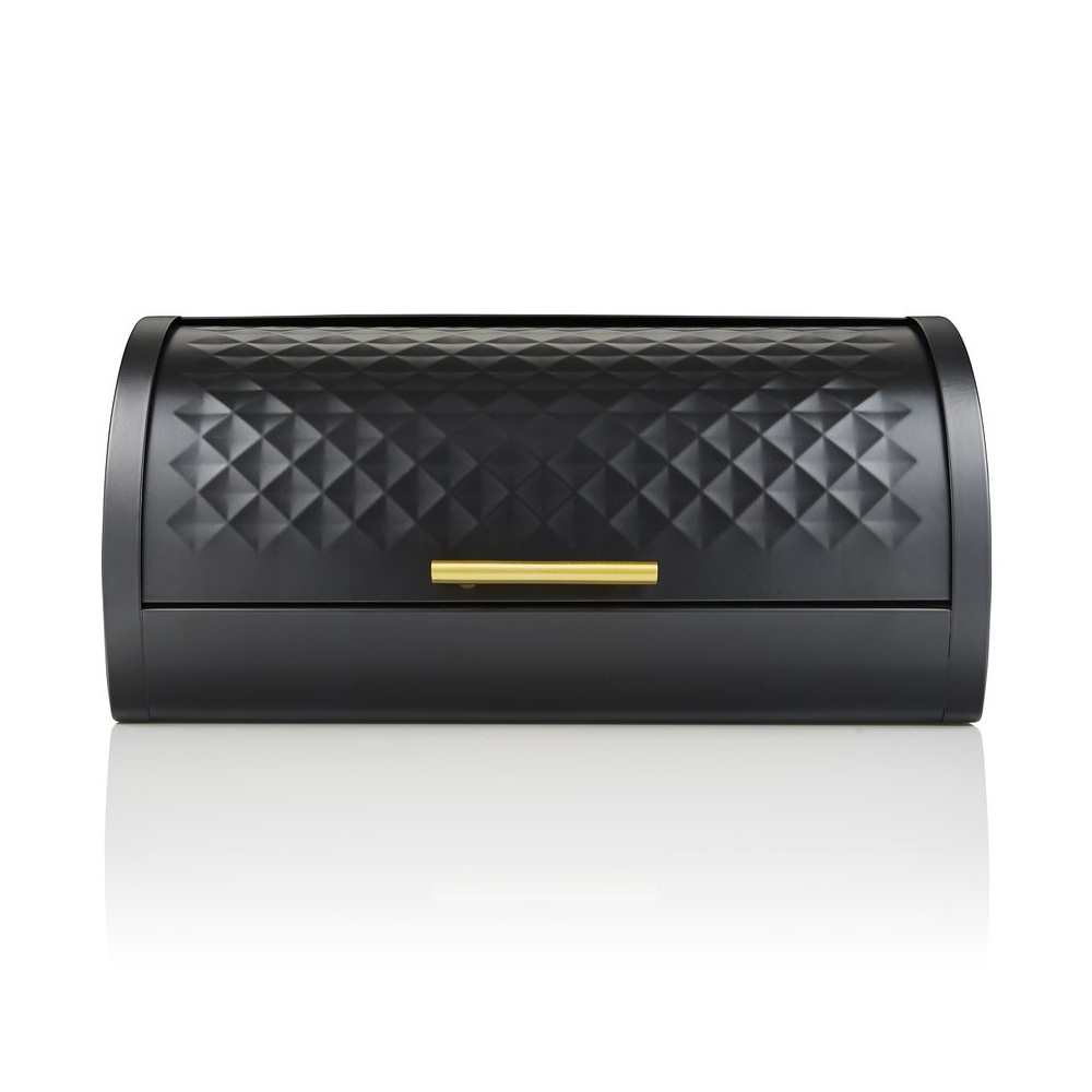 Swan Gatsby retro broodtrommel roll-top zwart