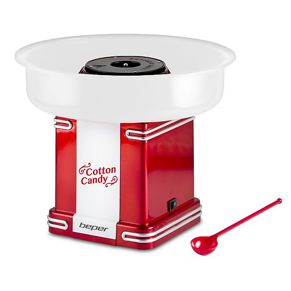 Suikerspinmachine rood