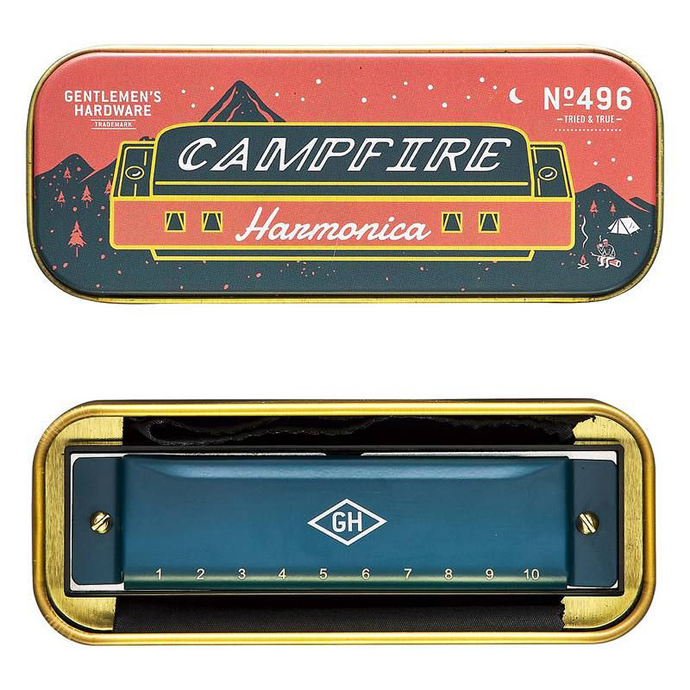 Kampvuur mondharmonica 