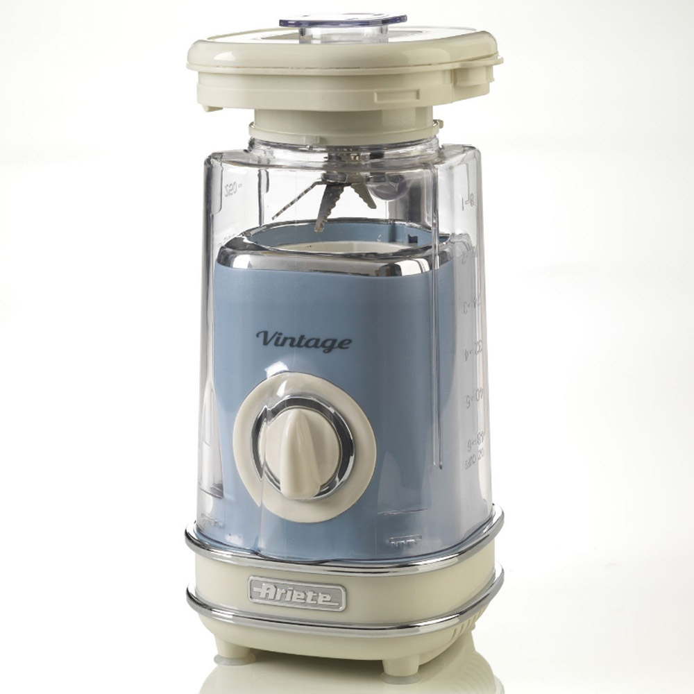 Retro blender blauw