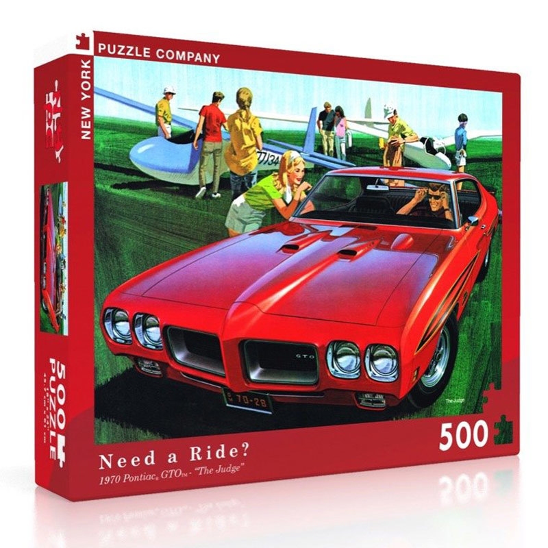 New York Puzzle Company - Need A Ride 500-delige Puzzel