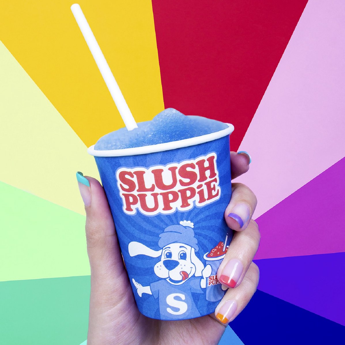 Slush Puppy machine blauw