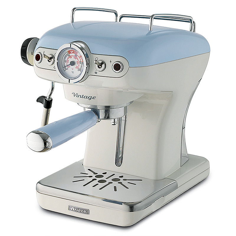 Ariete retro espressomachine vintage sky blue