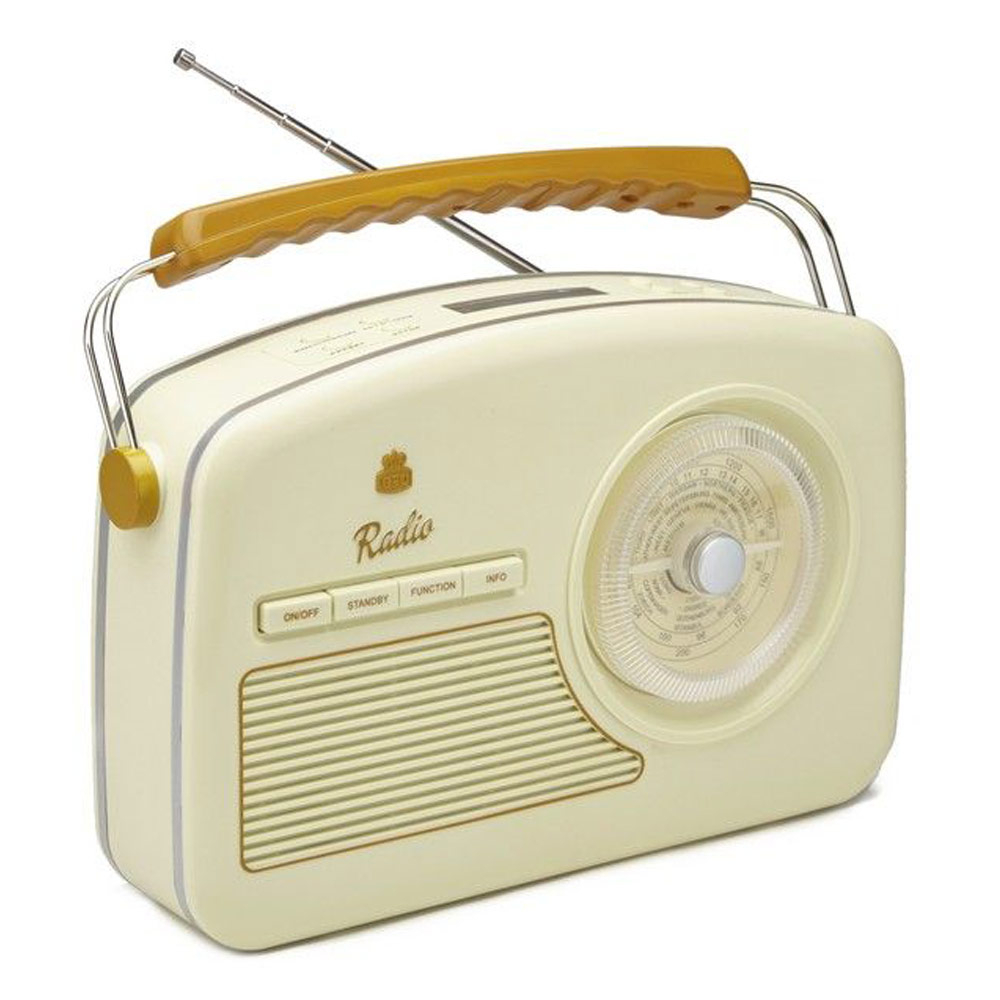 GPO Rydell Wekkerradio DAB+ Creme