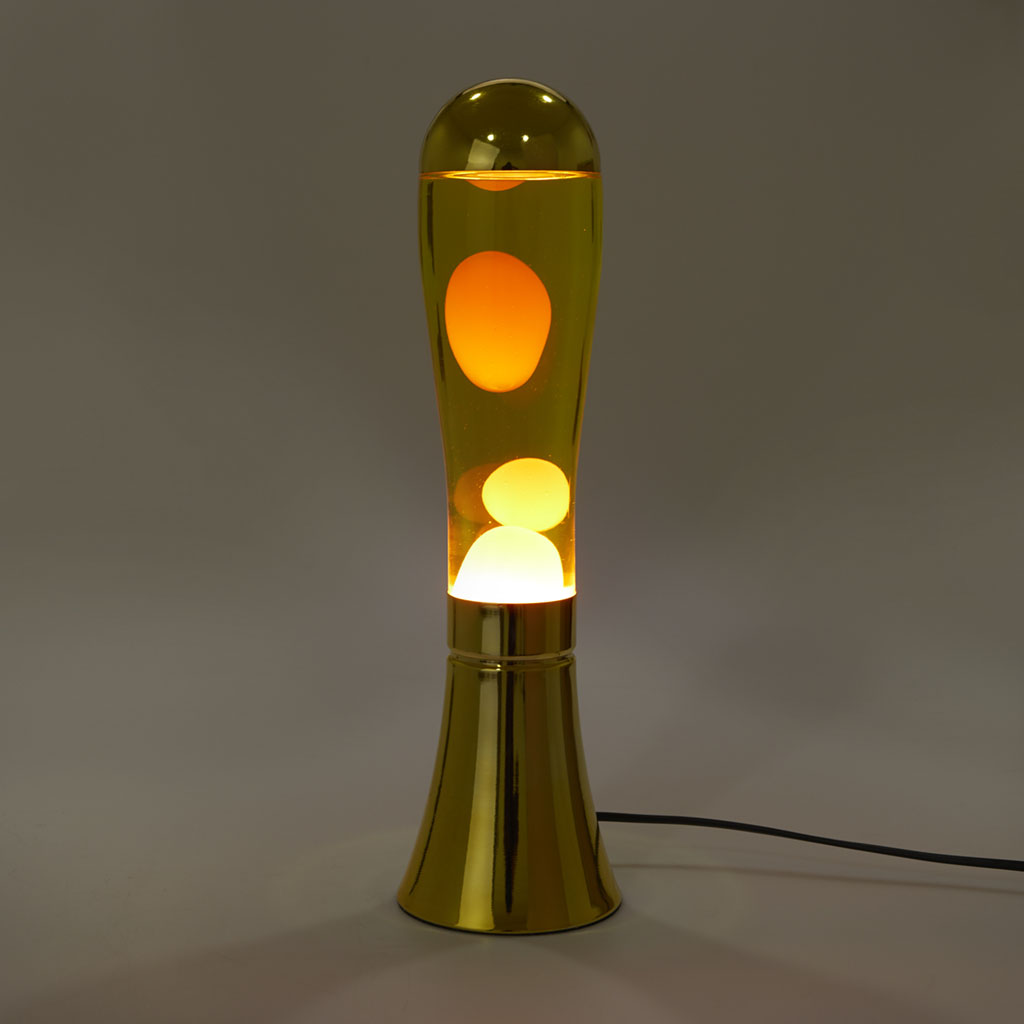 Balvi retro lavalamp - magma oranje lava 