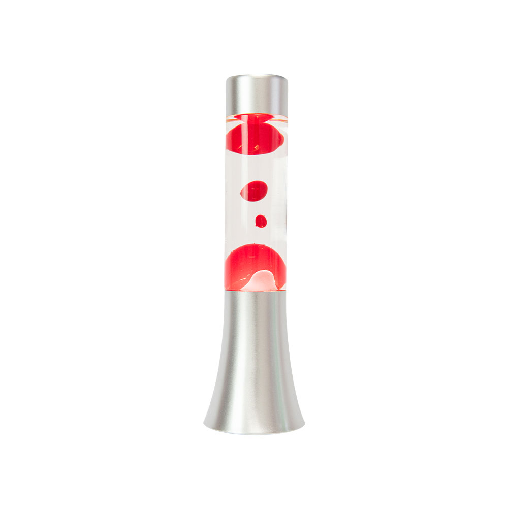 Fisura retro mini lavalamp - red lava