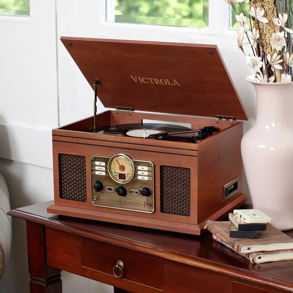 Victrola VTA-200B Retro platenspeler