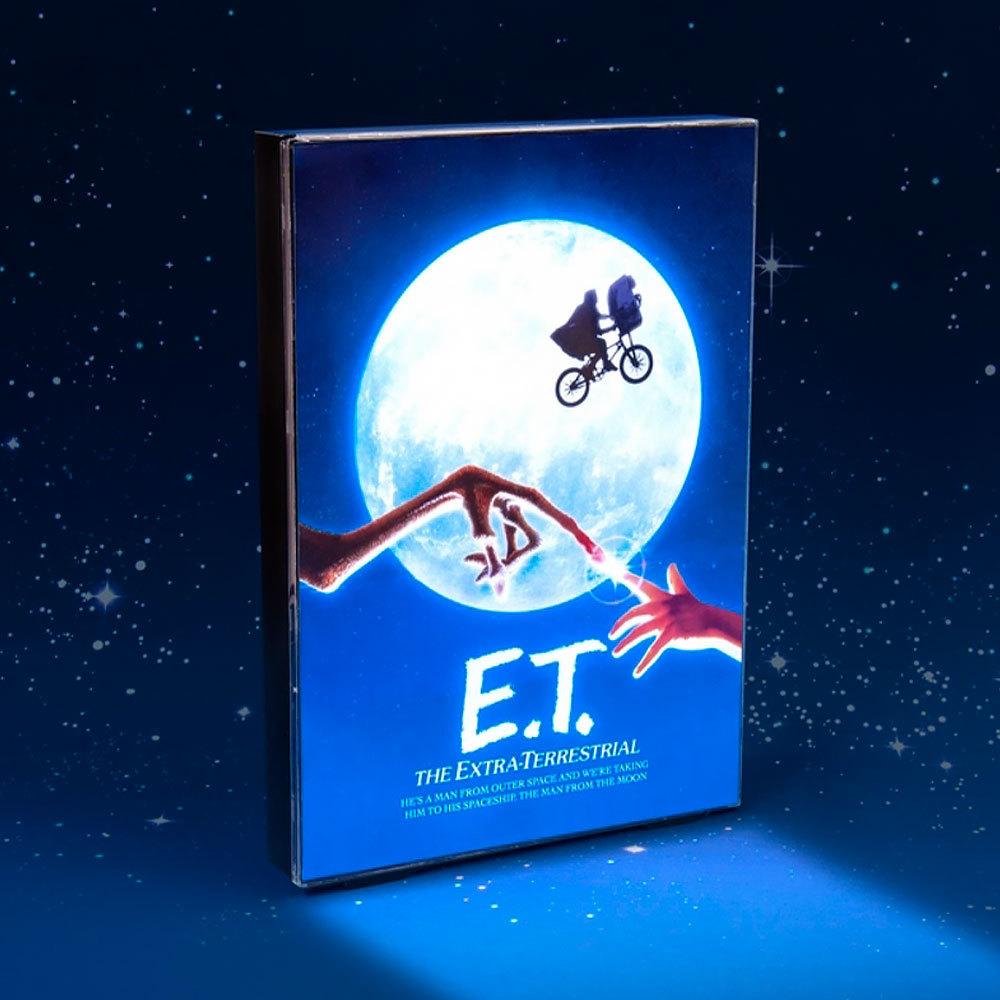 E.T. Movie Poster Light Wandlamp van Fizz Creations - Iconische filmposter met licht