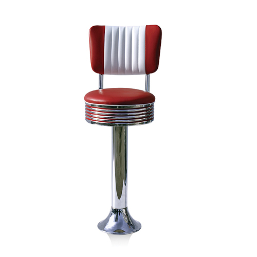 Bel Air Retro Barkruk BS-27-77CB Ruby