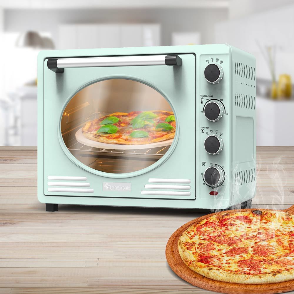 Retro mini oven 35 L turquoise
