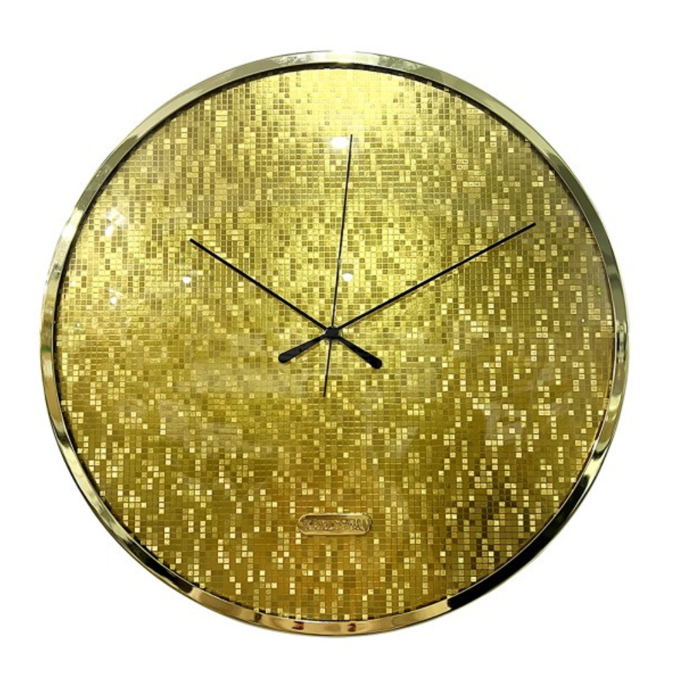 Karlsson discobal wandklok goud - 40cm 