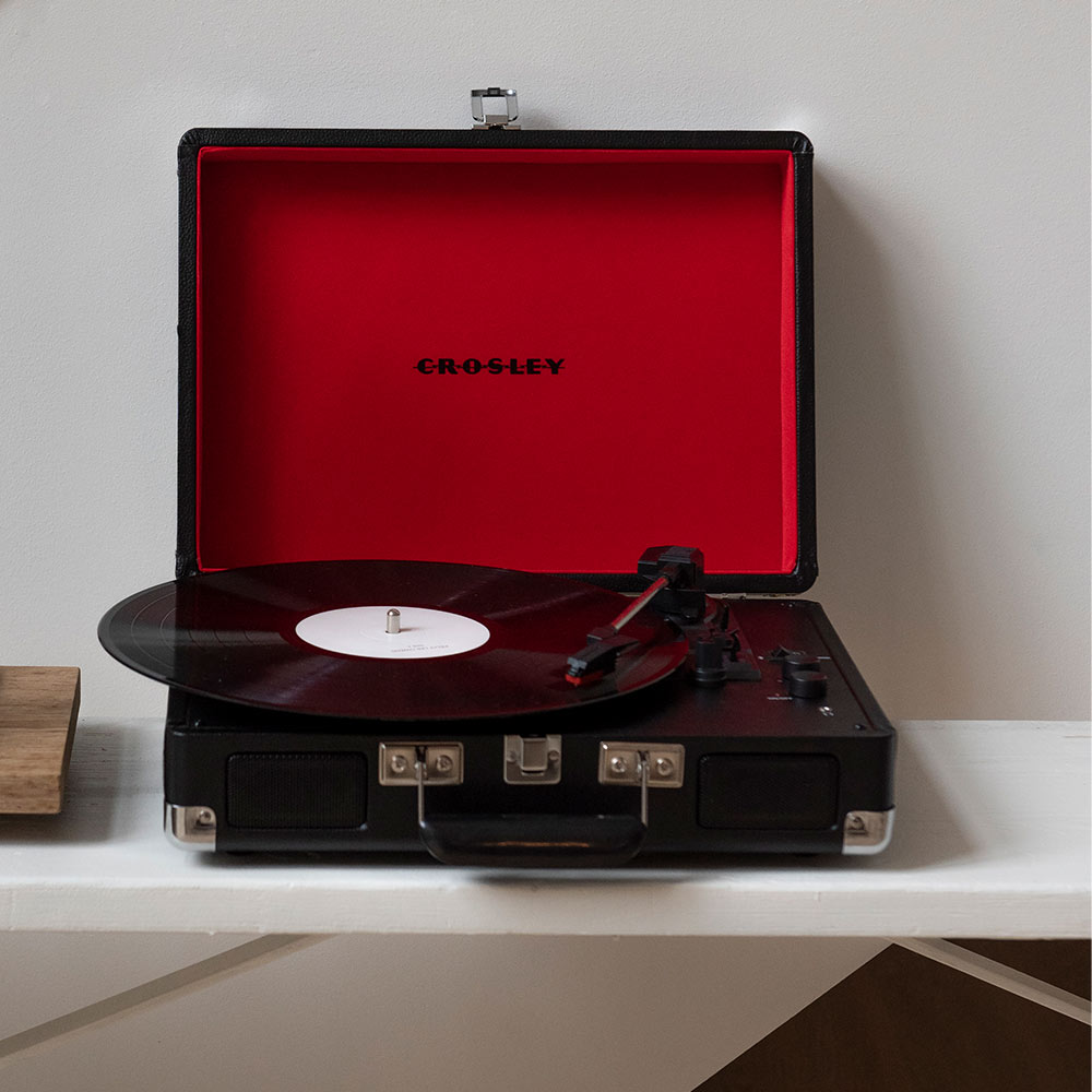 Crosley Cruiser Deluxe Platenspeler Zwart