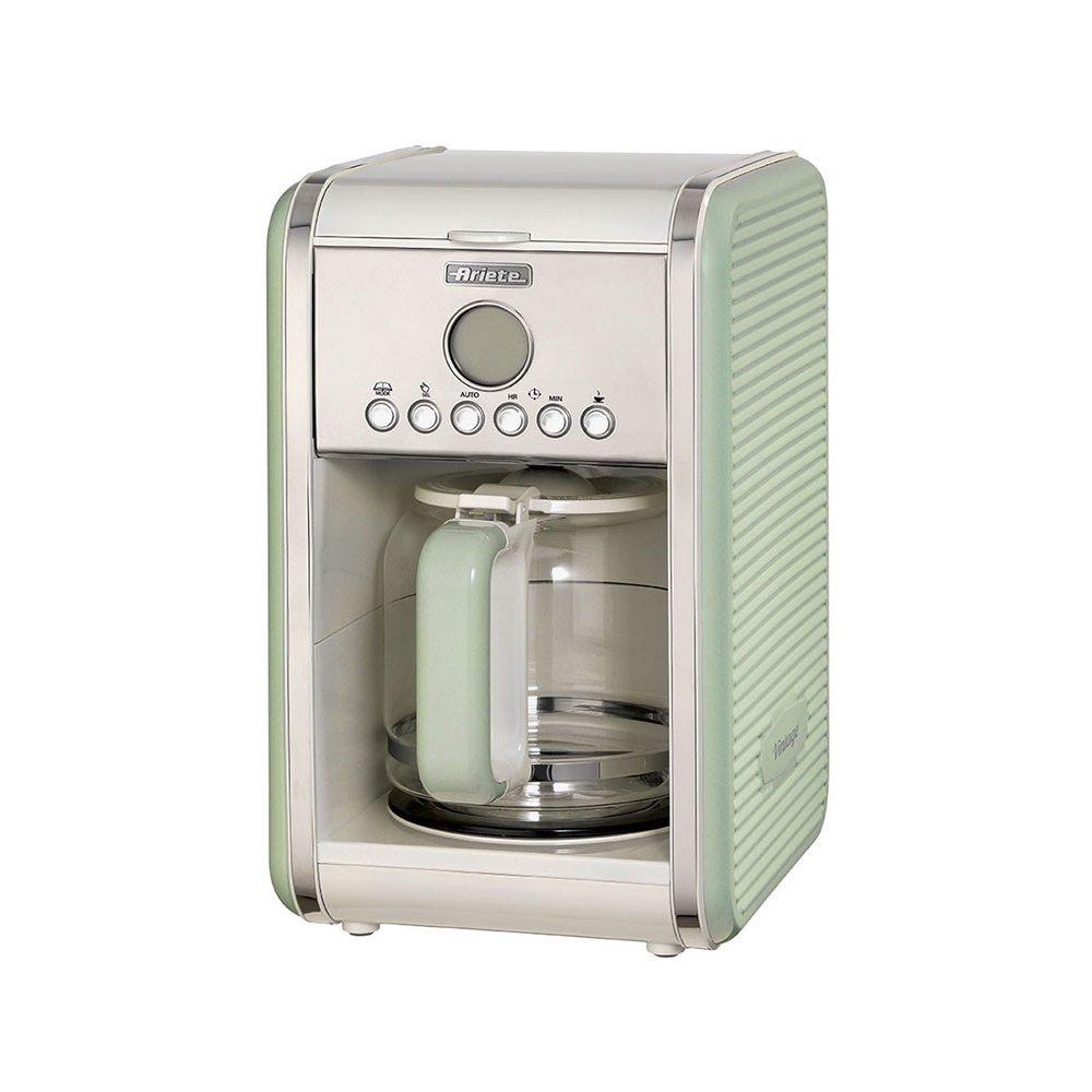 Ariete retro koffiezetapparaat 1.7 L groen