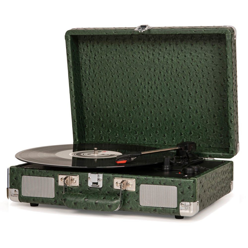 Crosley Cruiser Deluxe platenspeler Ostrisch Green