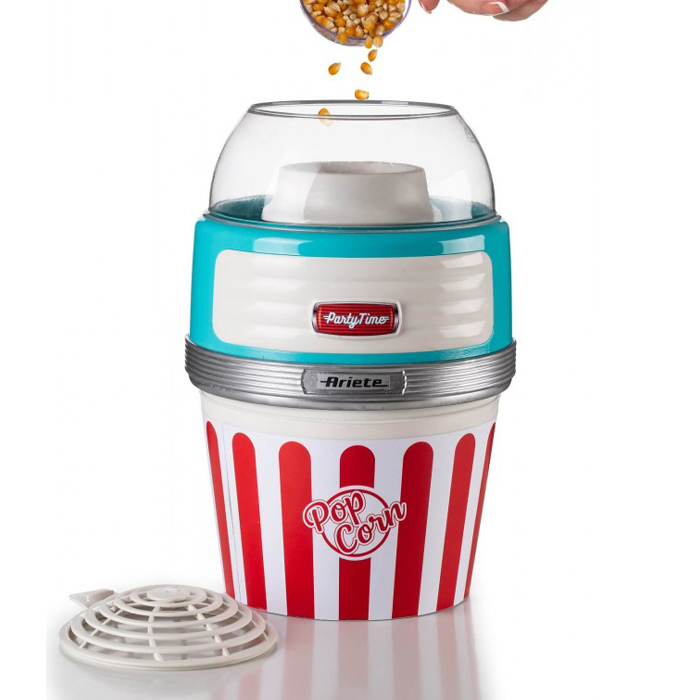 Ariete Popcorn Machine XL Party Time Blauw