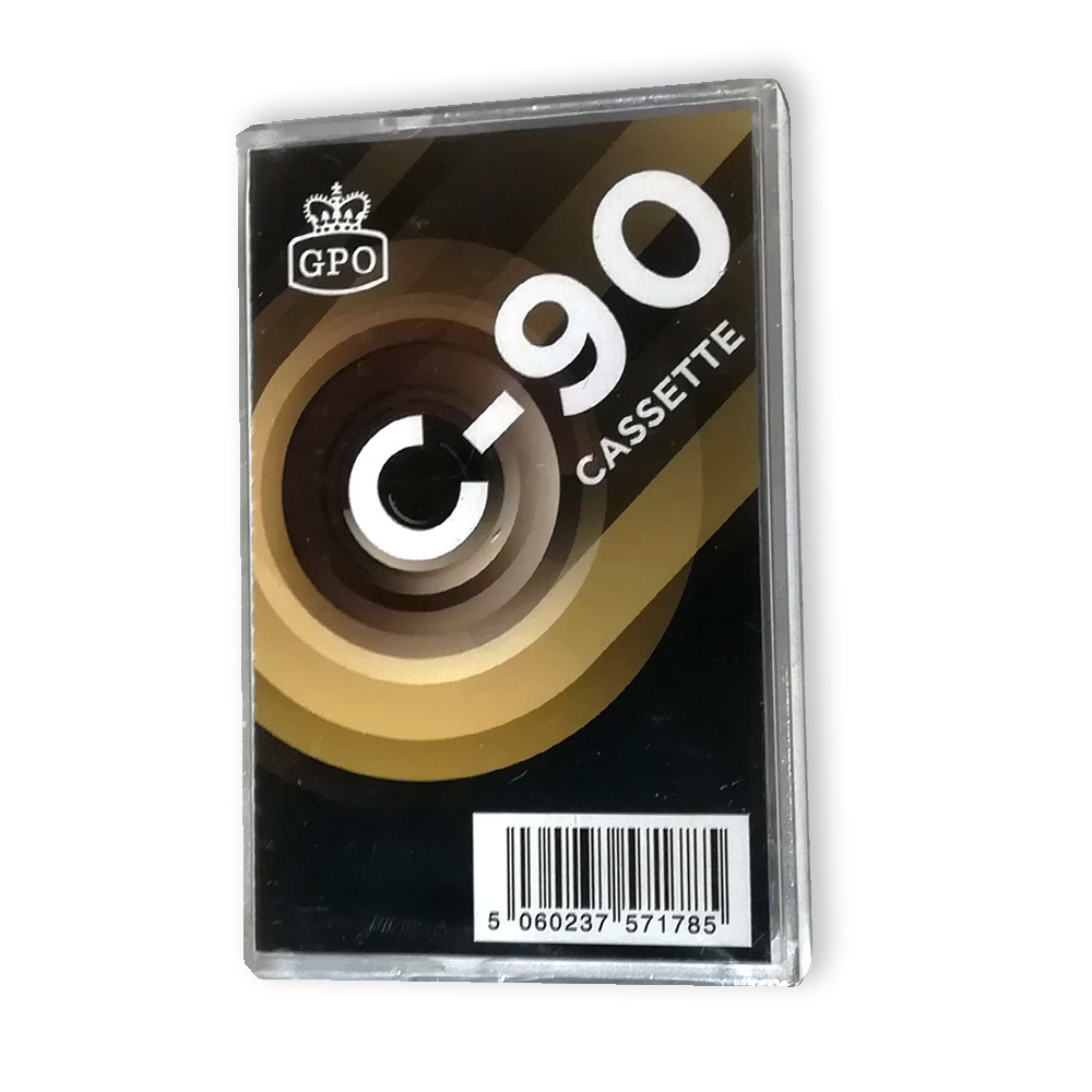 GPO C90 Retro Cassettebandje Recording Tape 90 min