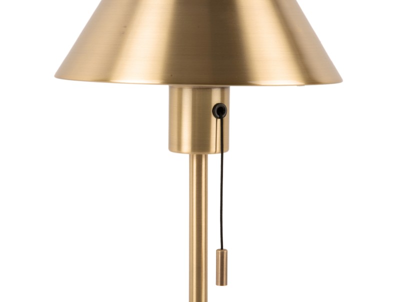 Gouden retro bureaulamp