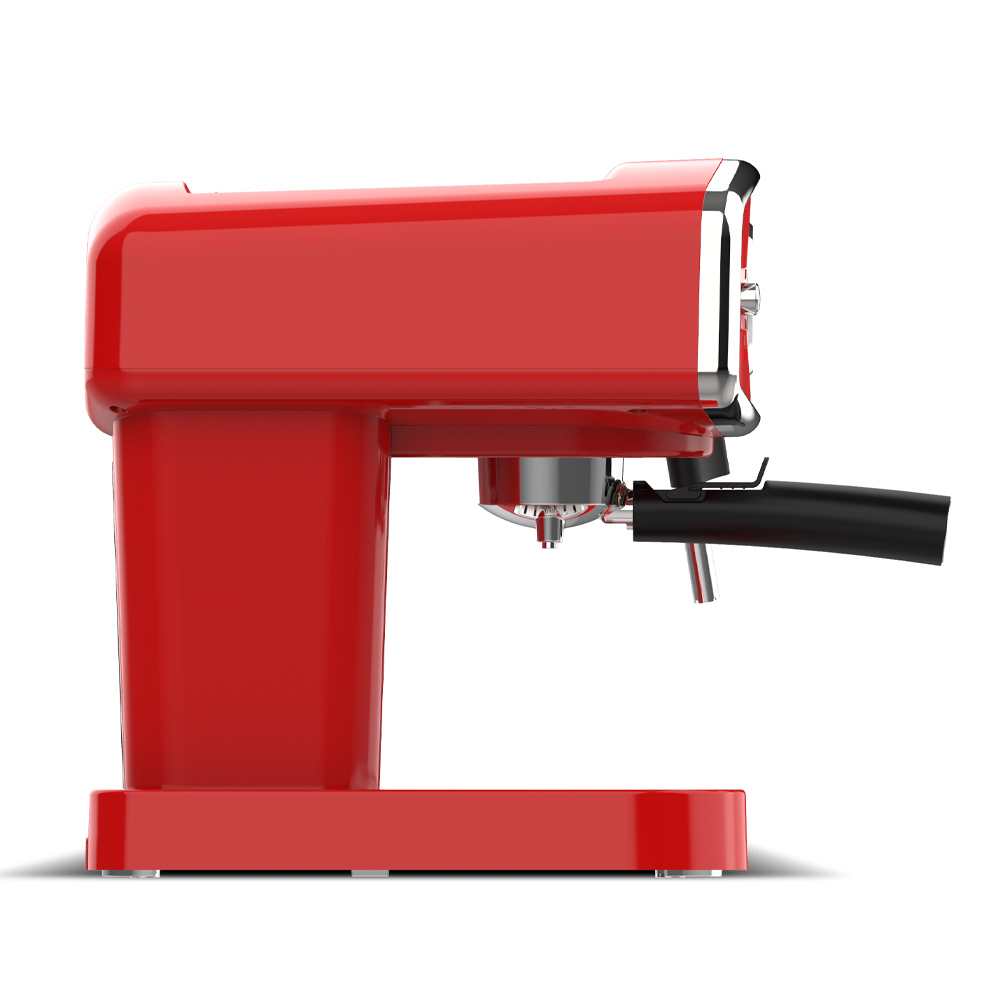 TurboTronic ZEspresso TT-CM22 Retro Espressomachine Rood TurboTronic ZEspresso TT-CM22 Retro Espressomachine Rood