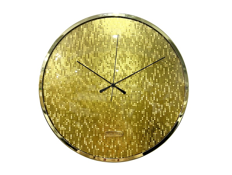 Karlsson discobal wandklok goud - 40cm 