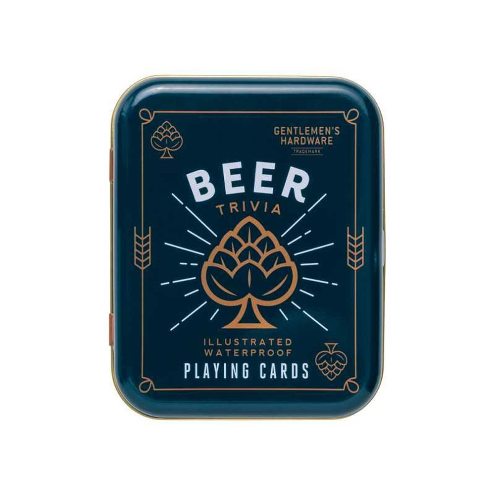 Retro games beer trivia playing cards