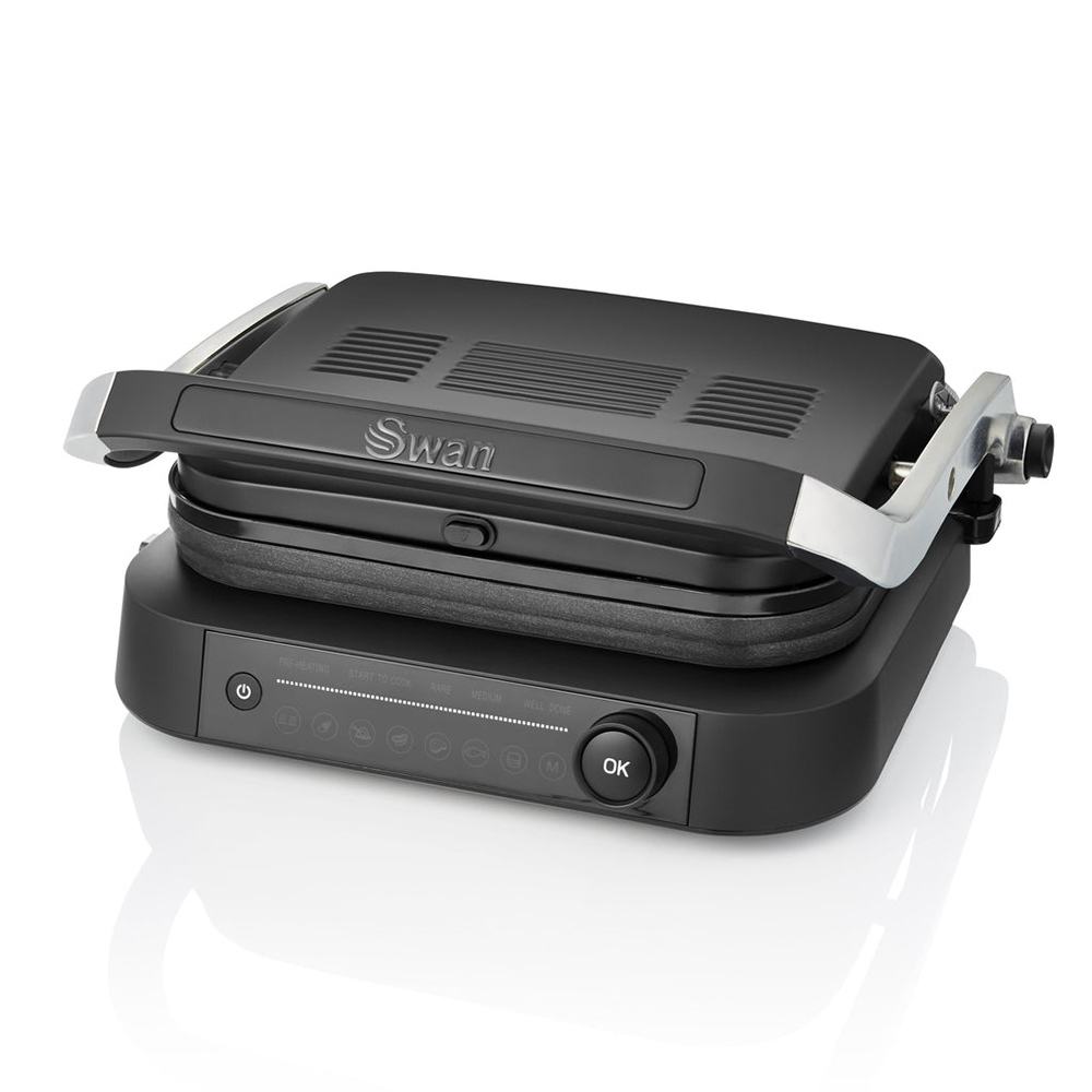 Staal smart grill mat zwart 