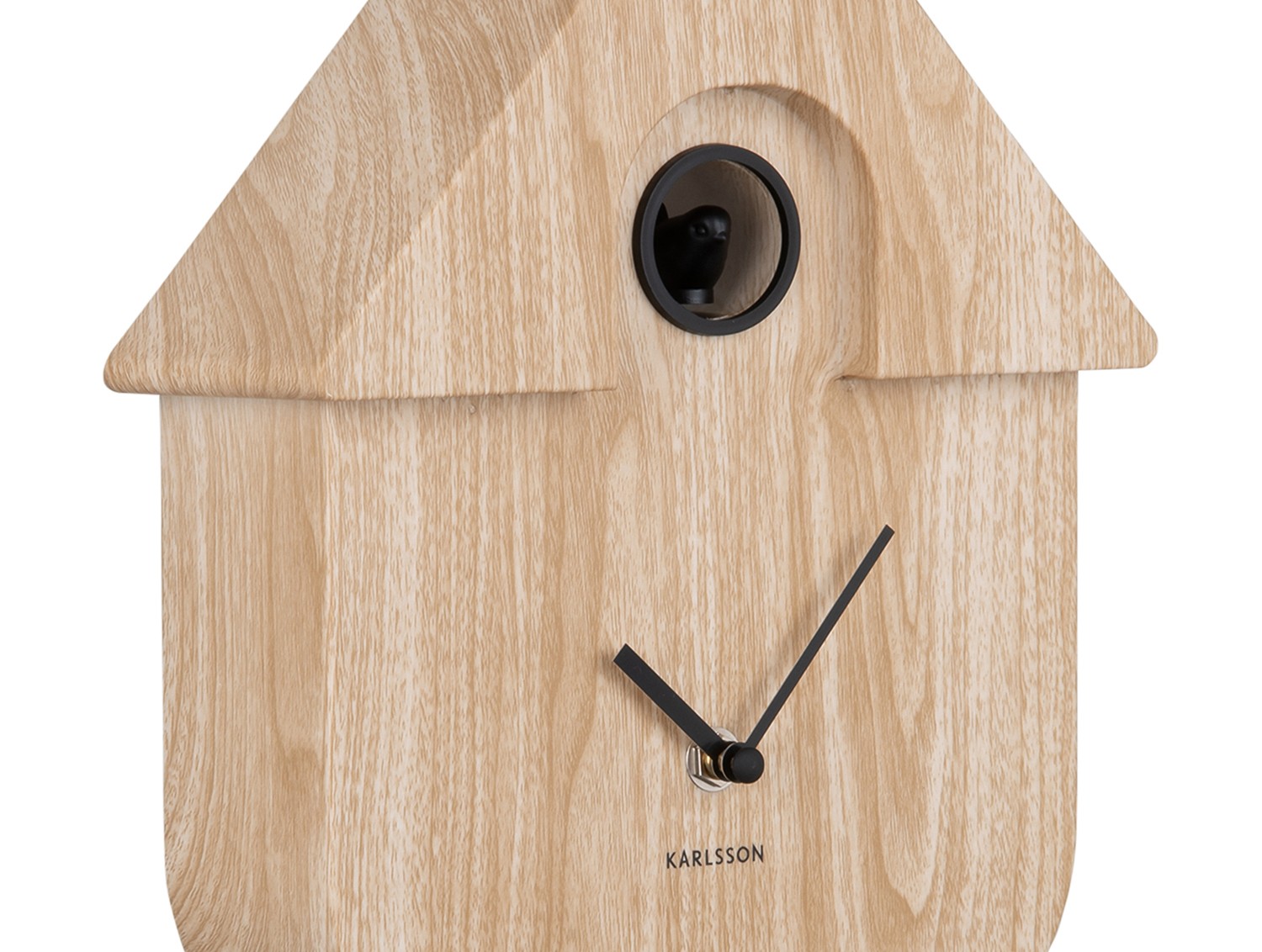 Karlsson wandklok cuckoo klok lichtbruin hout