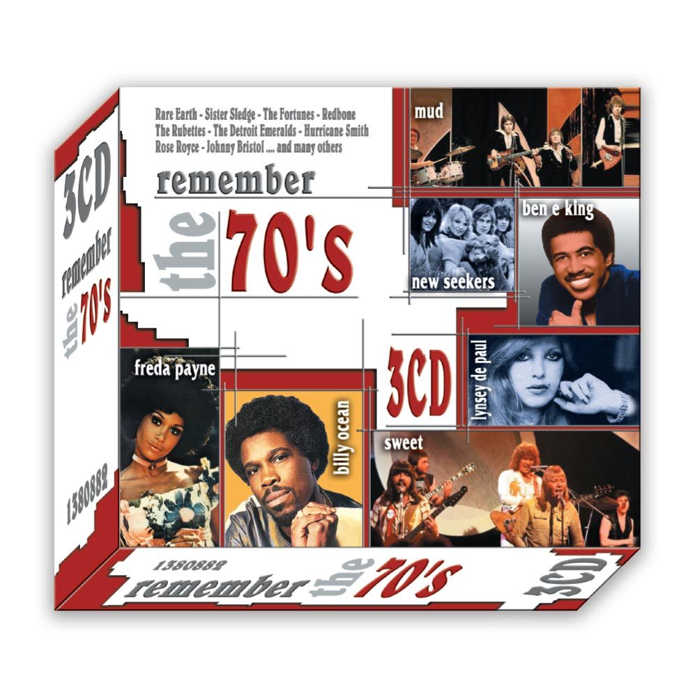 Remember the 70's - CD (Album) | 3 Discs - De mooiste songs uit de jaren 70 op CD