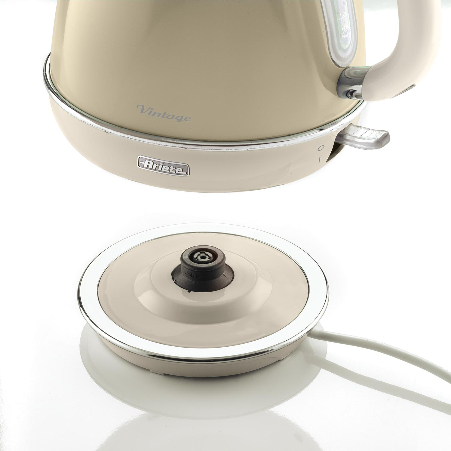 Ariete retro waterkoker 1.7 L Beige