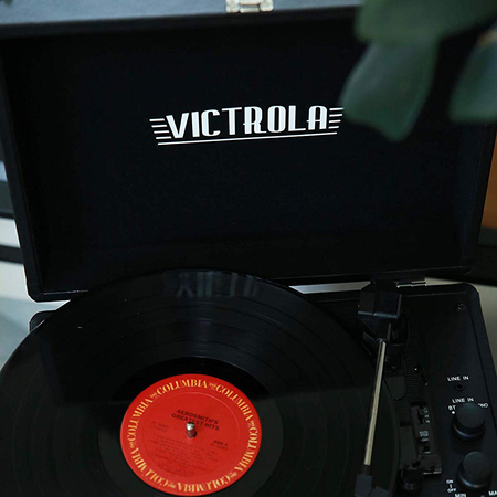 Victrola USB platenspeler zwart 