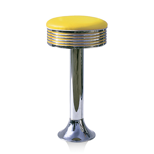 Bel Air Retro Barkruk BS-27-77 Geel
