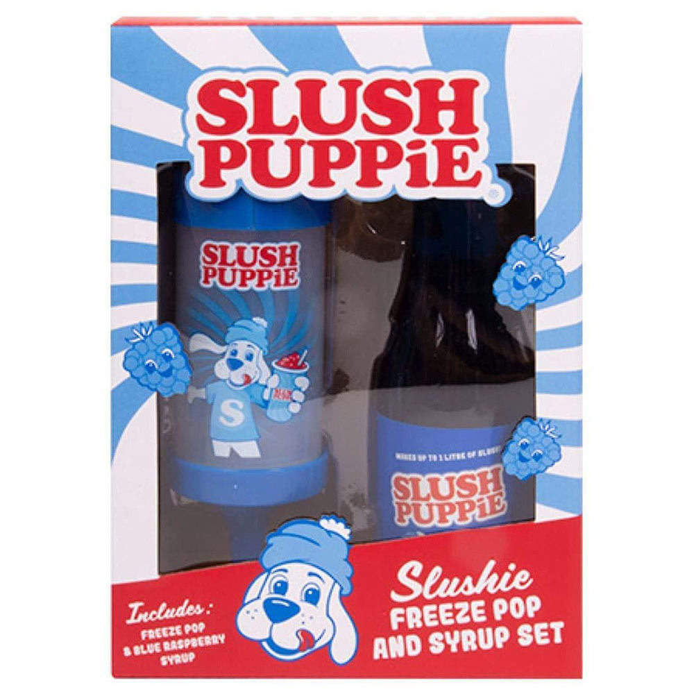 Fizz Freeze Pop & Slush Puppy Siroop Raspberry 180ml Set 