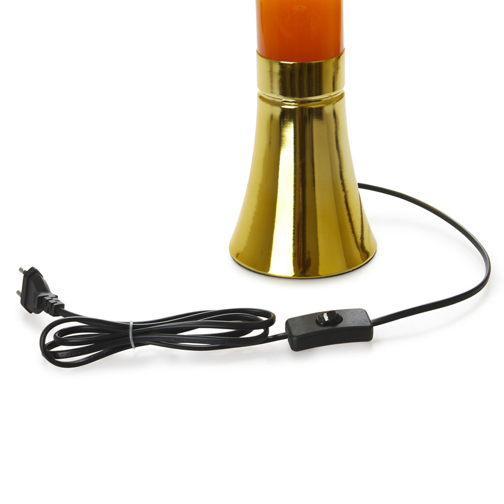 Balvi retro lavalamp - magma oranje lava 