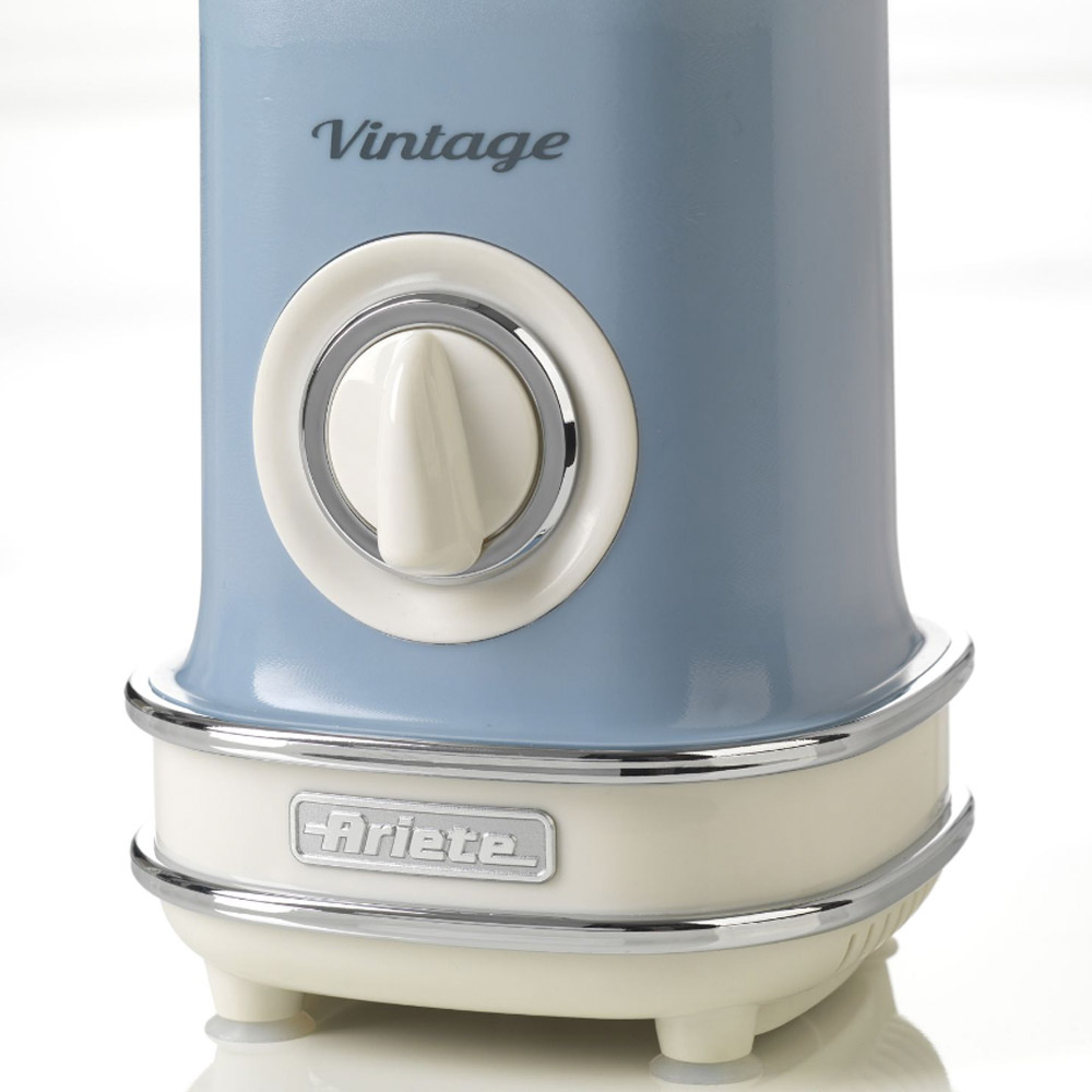 Retro blender blauw
