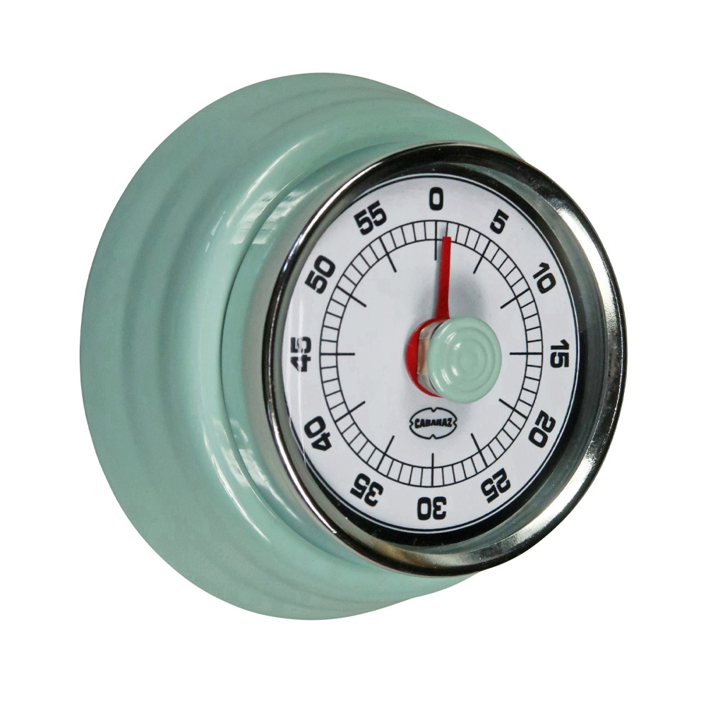 Cabanaz retro kookwekker arctic blue