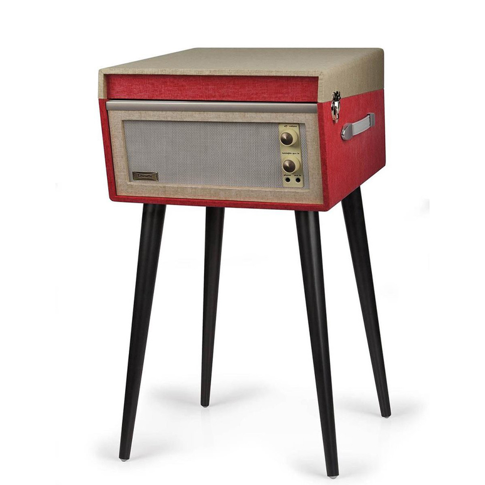 Crosley Bermuda Retro Platenspeler Bluetooth Rood